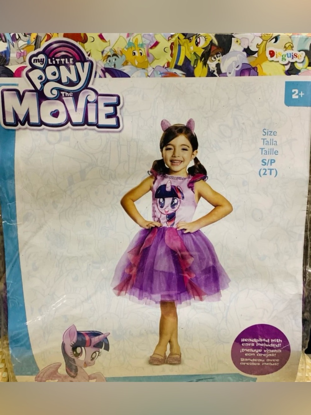 New My Little Pony toddler girls 2T Twilight Sparkle costume